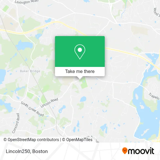 Lincoln250 map