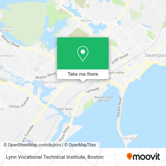 Lynn Vocational Technical Institute map