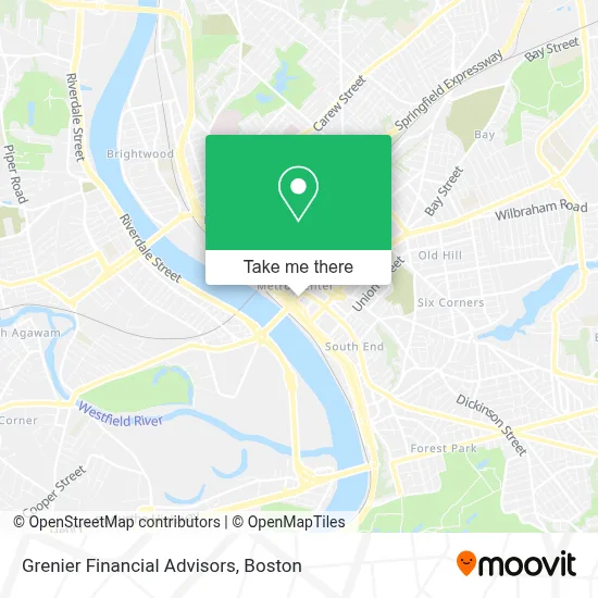 Grenier Financial Advisors map