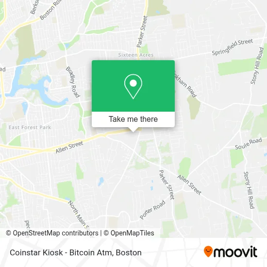 Coinstar Kiosk - Bitcoin Atm map
