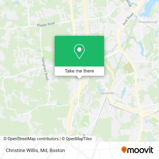 Christine Willis, Md map