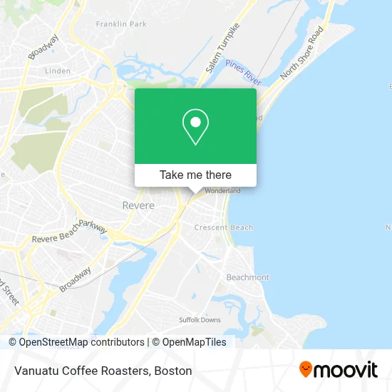 Vanuatu Coffee Roasters map