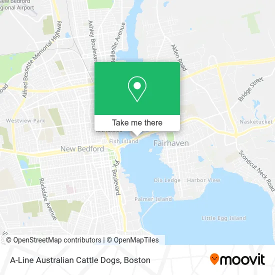 A-Line Australian Cattle Dogs map