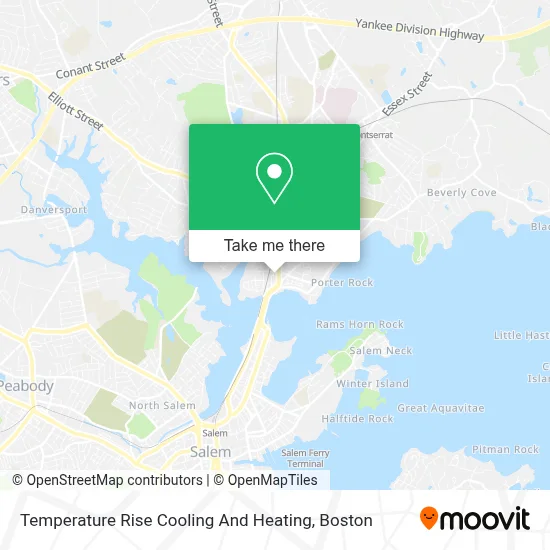 Temperature Rise Cooling And Heating map