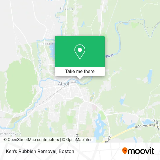 Ken's Rubbish Removal map