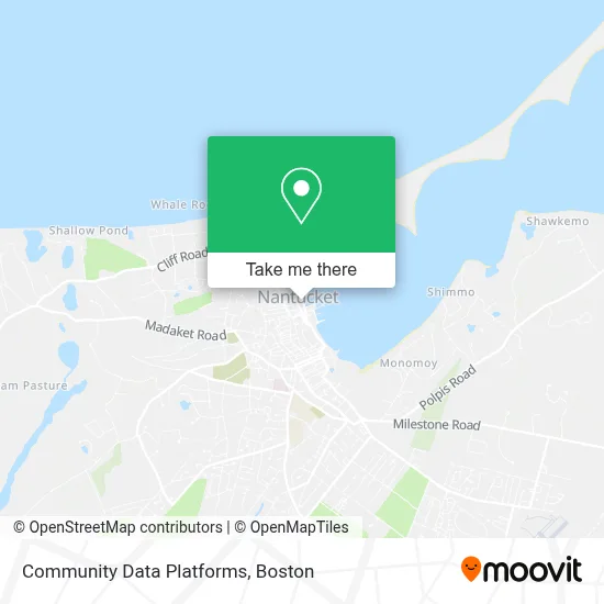 Community Data Platforms map