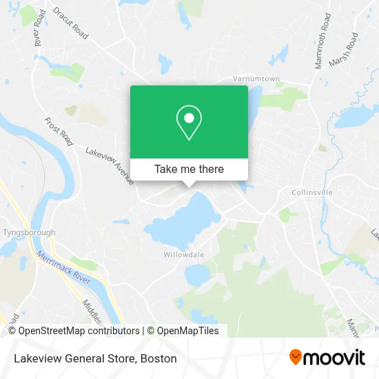 Lakeview General Store map