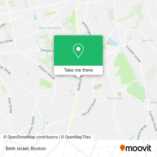 Beth Israel map