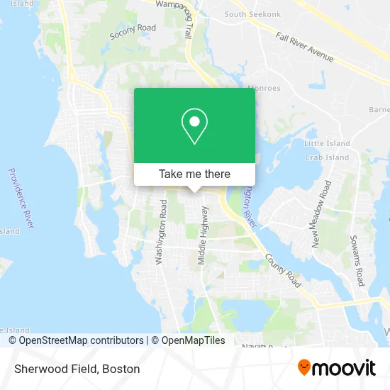 Sherwood Field map