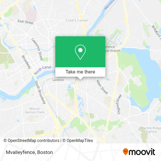 Mvalleyfence map