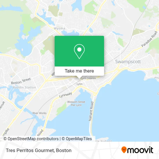 Tres Perritos Gourmet map