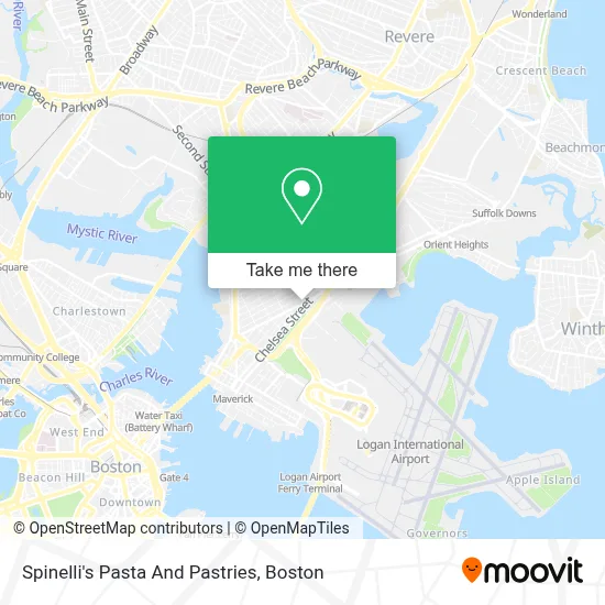 Spinelli's Pasta And Pastries map