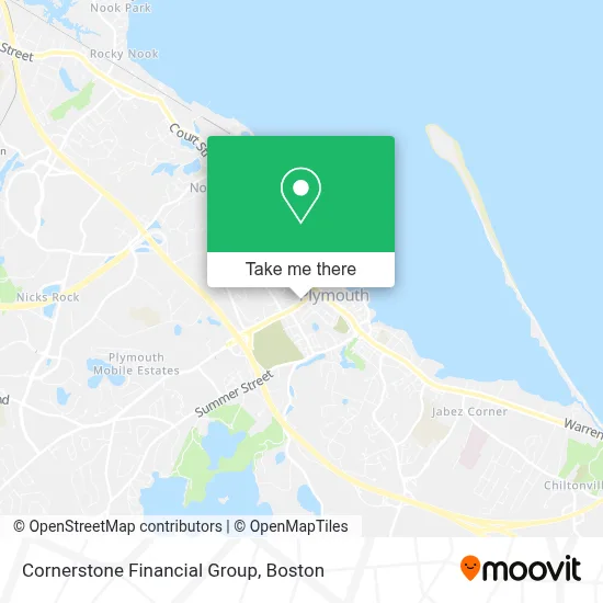 Cornerstone Financial Group map