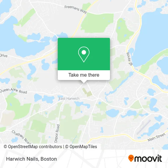 Harwich Nails map