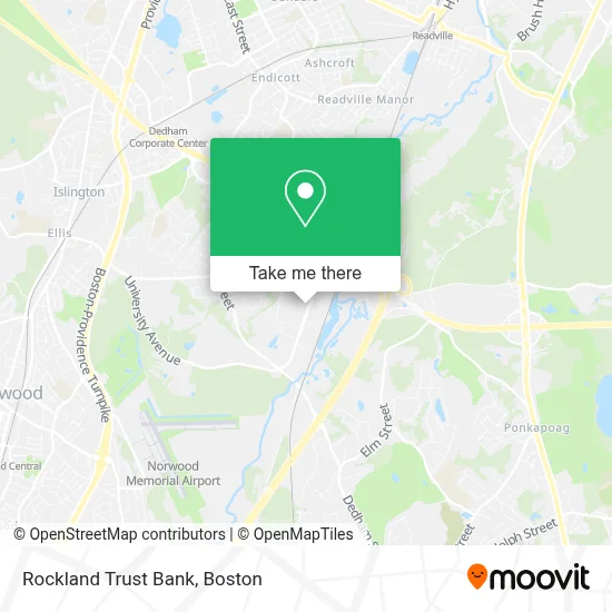 Rockland Trust Bank map