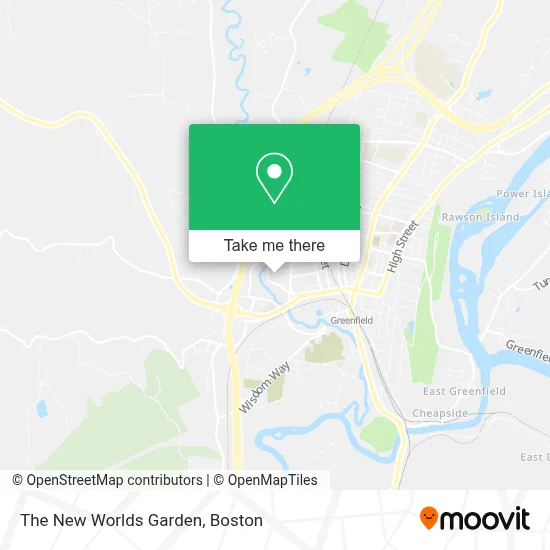 The New Worlds Garden map