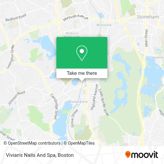 Vivian's Nails And Spa map