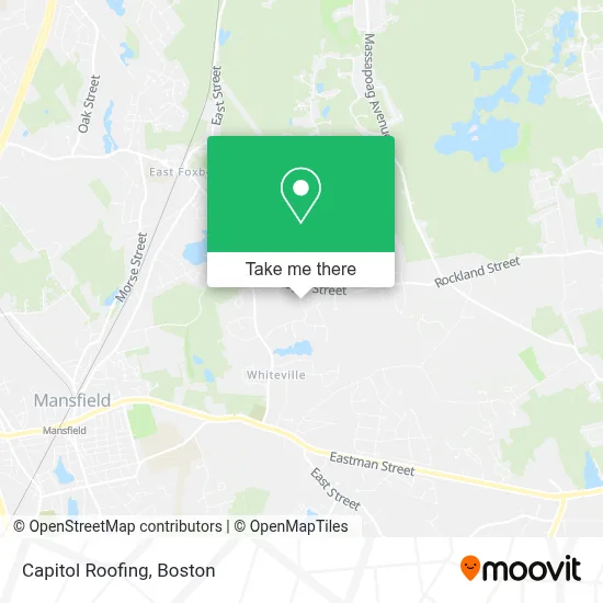 Capitol Roofing map