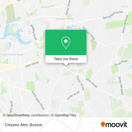 Citizens Atm map