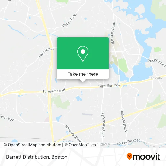 Barrett Distribution map