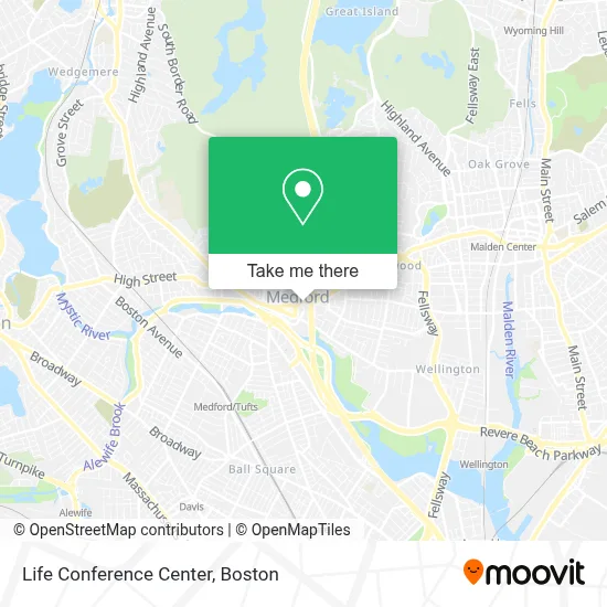 Life Conference Center map