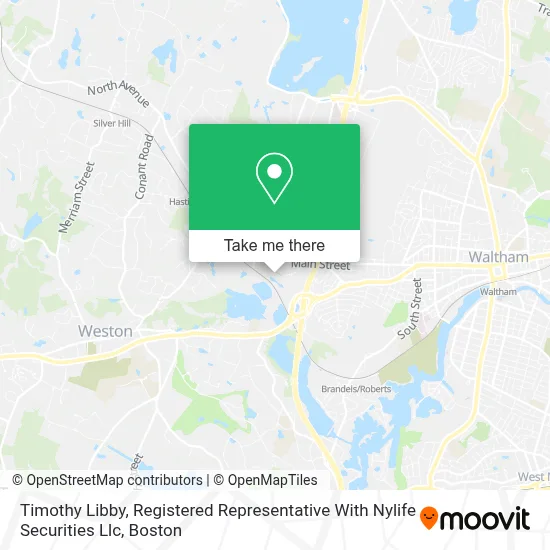 Timothy Libby, Registered Representative With Nylife Securities Llc map