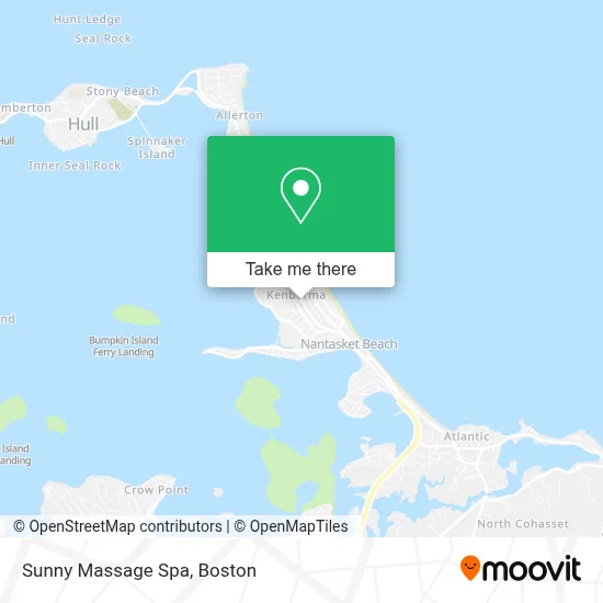 Sunny Massage Spa map