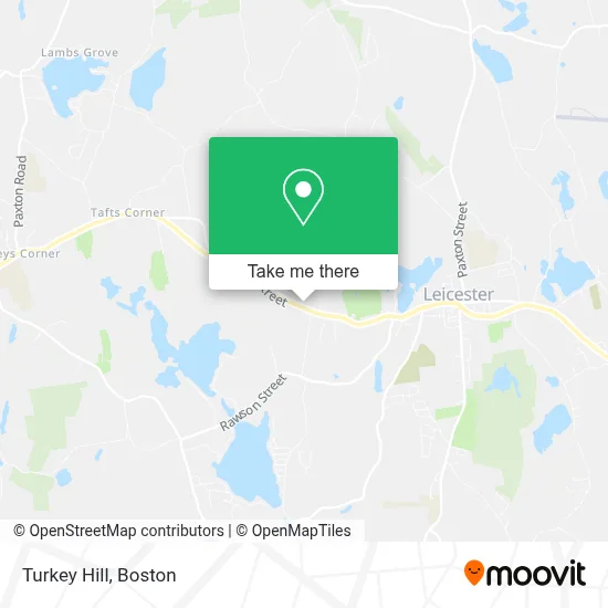 Turkey Hill map