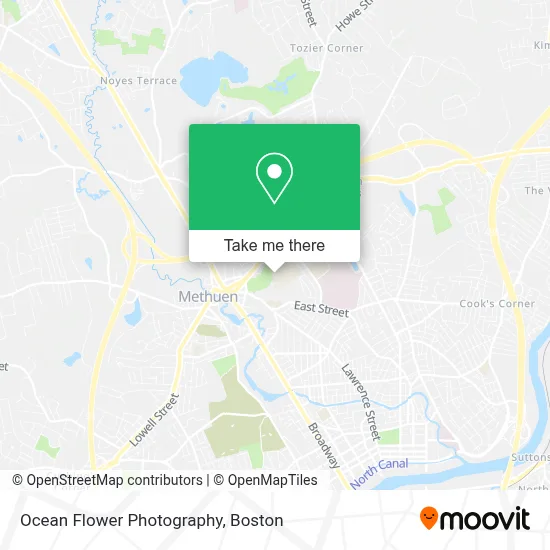 Ocean Flower Photography map
