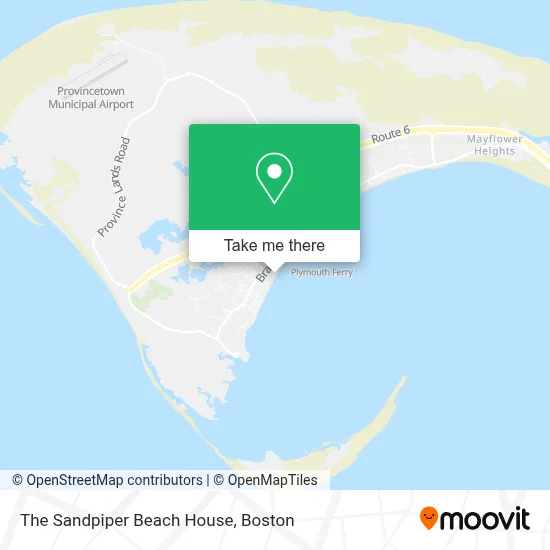 The Sandpiper Beach House map