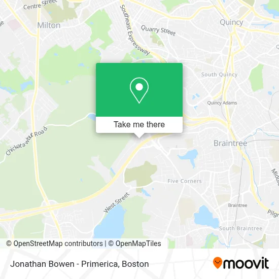 Jonathan Bowen - Primerica map