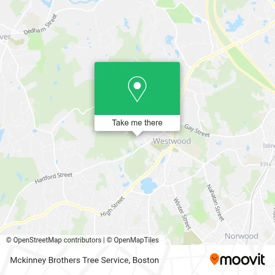 Mckinney Brothers Tree Service map