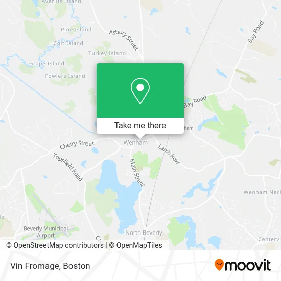 Vin Fromage map