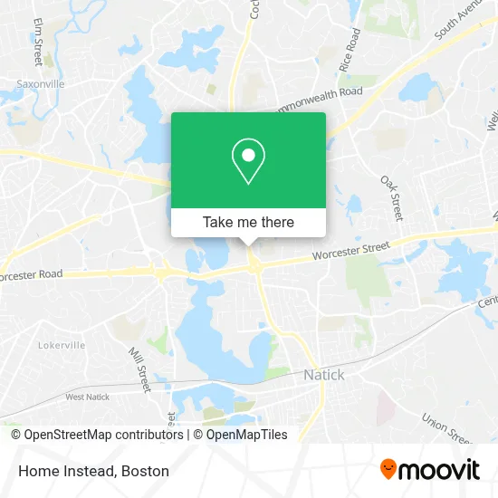 Home Instead map