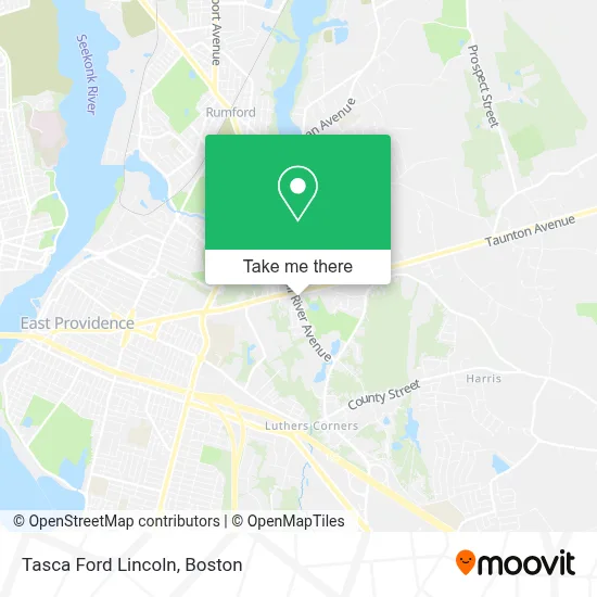 Tasca Ford Lincoln map
