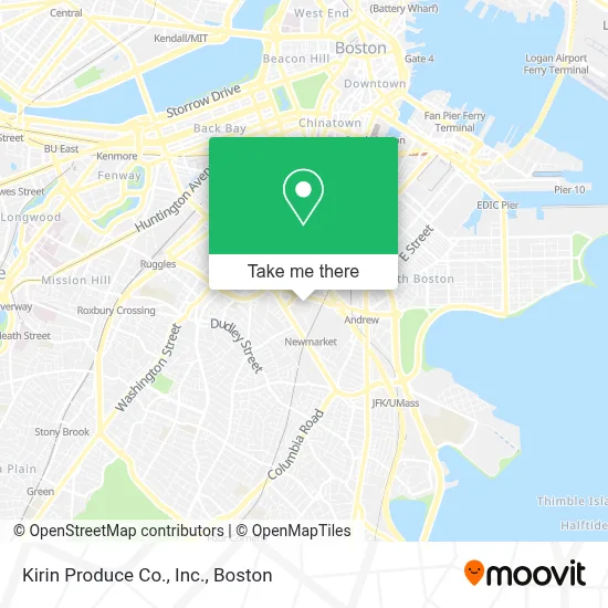 Kirin Produce Co., Inc. map