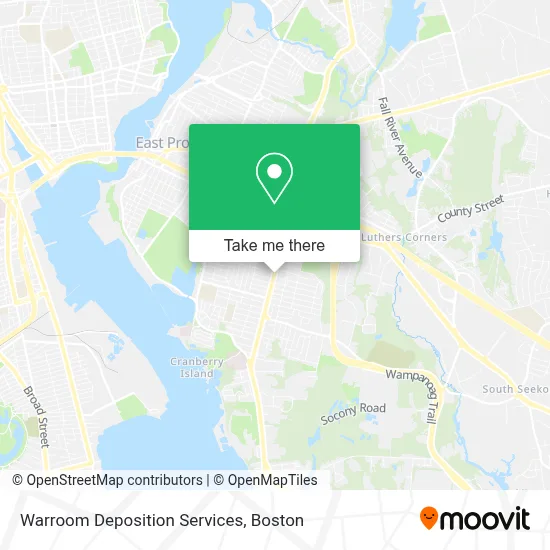 Warroom Deposition Services map