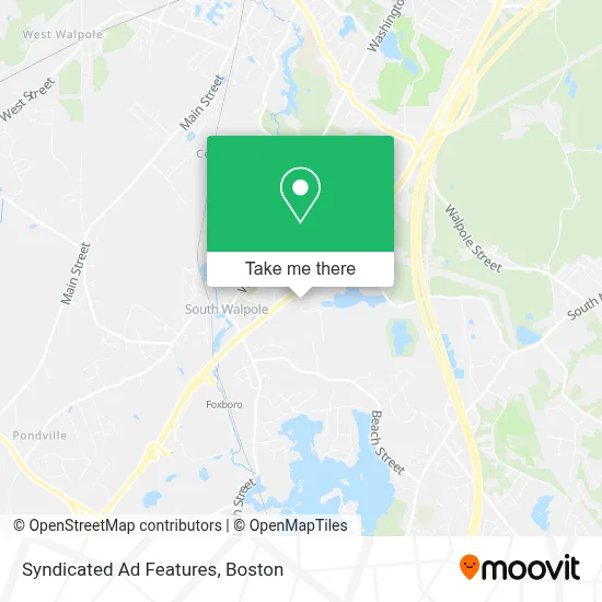 Syndicated Ad Features map