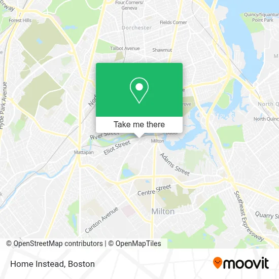 Home Instead map