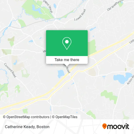 Catherine Keady map