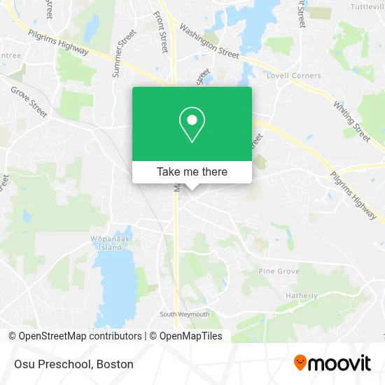 Osu Preschool map
