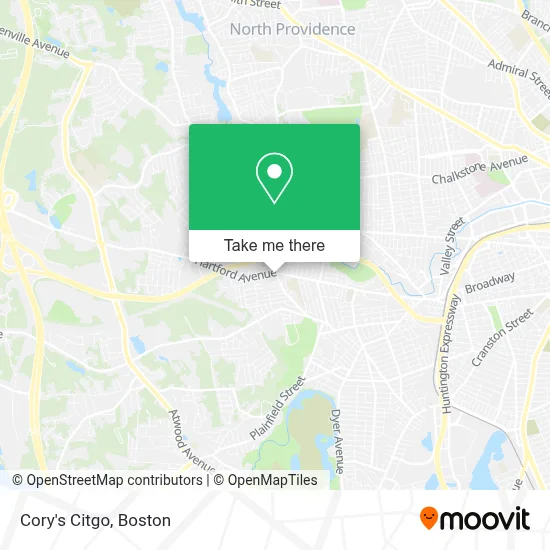 Cory's Citgo map
