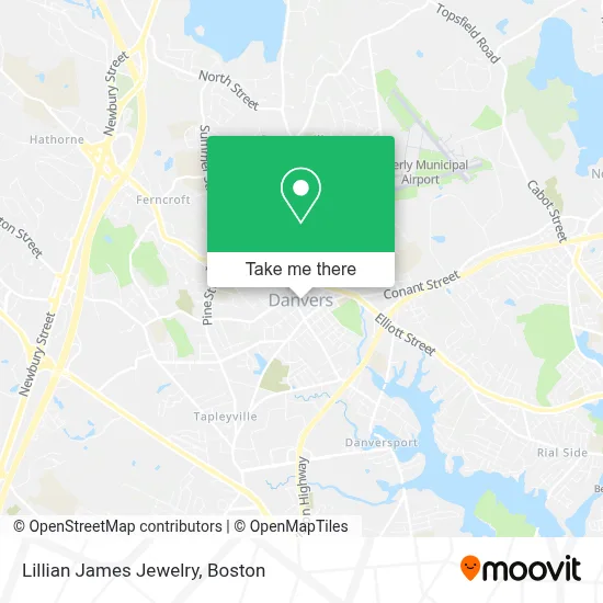 Lillian James Jewelry map
