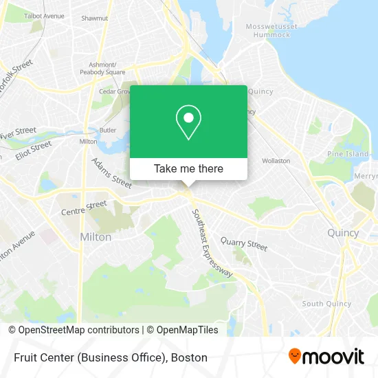 Fruit Center (Business Office) map