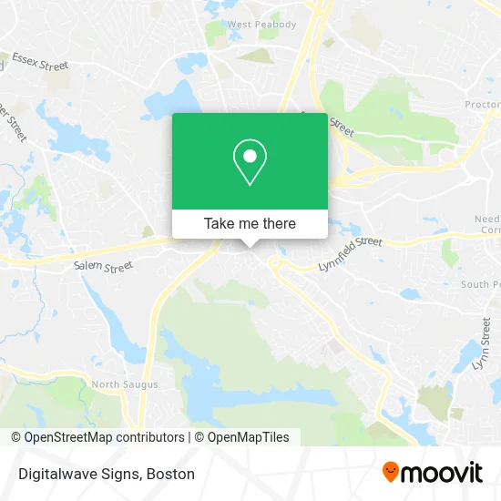 Digitalwave Signs map