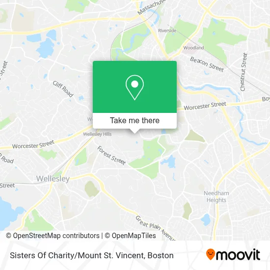 Sisters Of Charity / Mount St. Vincent map