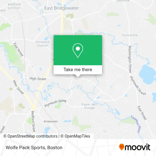 Wolfe Pack Sports map