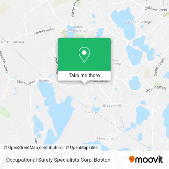 Occupational Safety Specialists Corp map