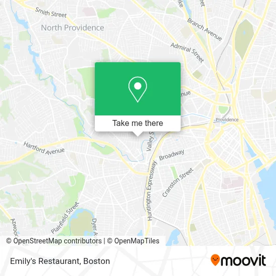 Emily's Restaurant map