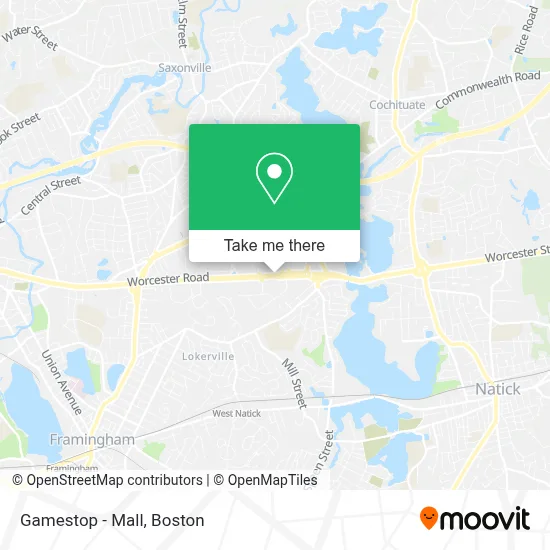 Gamestop - Mall map